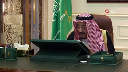 Suudi Arabistan Kralı Selman hastaneden kabine toplantısına katıldı