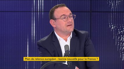 Plan de relance européen : Damien Abad "ne veut pas que ce soient les Français" qui paient "l'addition"