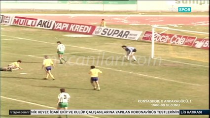 Konyaspor 0-1 Ankaragücü [HD] 23.10.1988 - 1988-1989 Turkish 1st League Matchday 10
