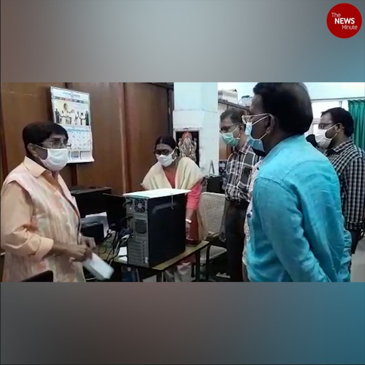 Puducherry doctors allege harsh behaviour by L-G Kiran Bedi