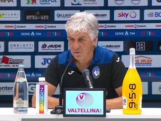 Atalanta - Gasperini : "Nous utilisons la Serie A pour nous entraîner"