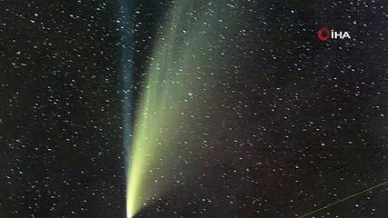 Bursalı fotoğrafçı Uğur İkizler, Neowise kuyruklu yıldızını görüntüledi