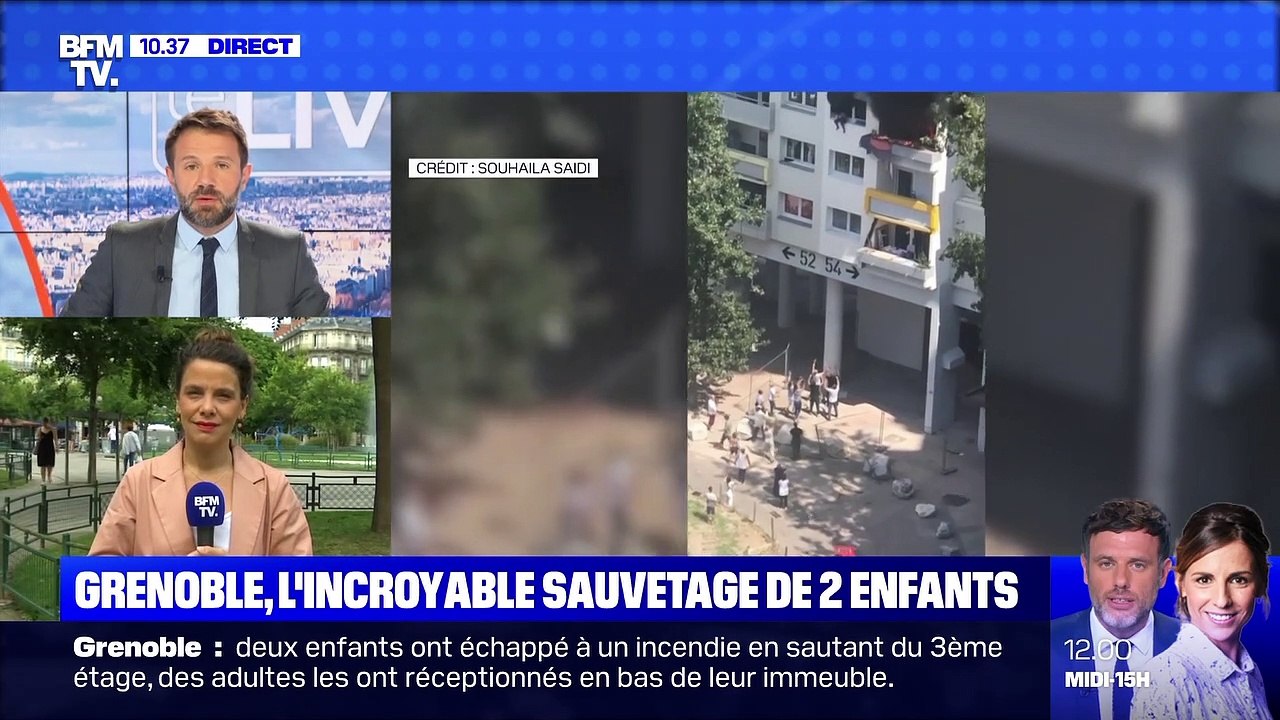 Grenoble, l'incroyable sauvetage de 2 enfants (3) - 22/07