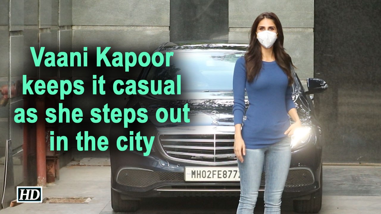 Vaani Kapoor keeps it casual as she steps out in the city