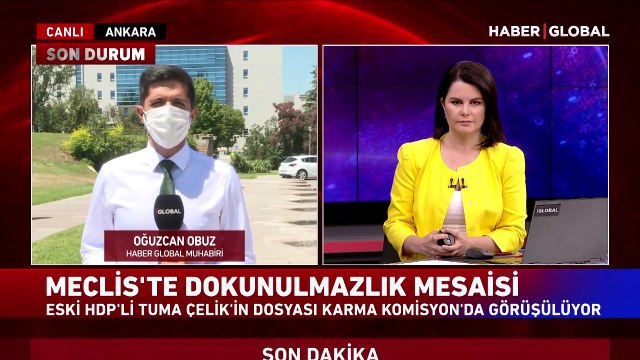 HDP'li Tuma Çelik'in dokunulmazlık dosyası Karma Komisyon'da