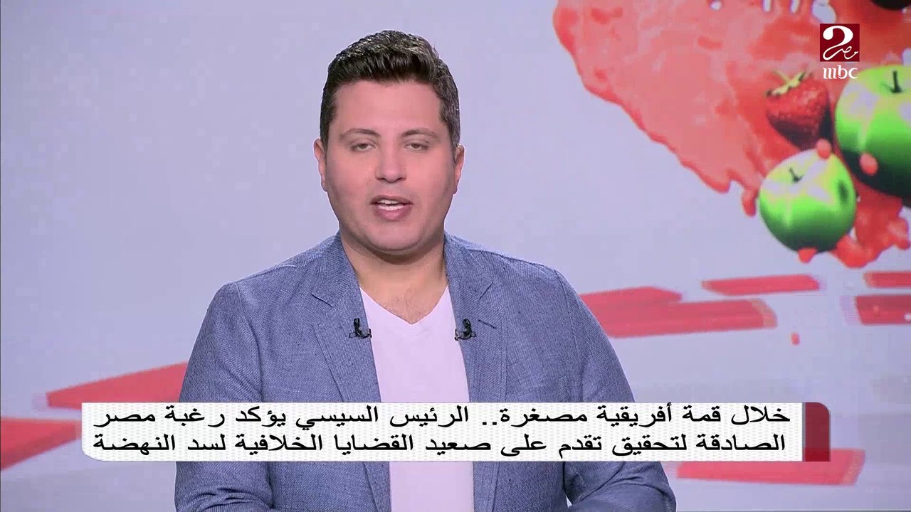 الرئيس السيسي يؤكد رغبة مصر  في تحقيق تقدم على صعيد القضايا الخلافية لسد النهضة