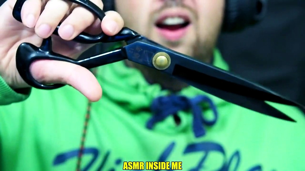 ASMR ✂ SLOW AND INTENSE SCISSORS SOUNDS | CUTTING PAPER | LARGE AND SMALL SCISSORS | NO TALKING