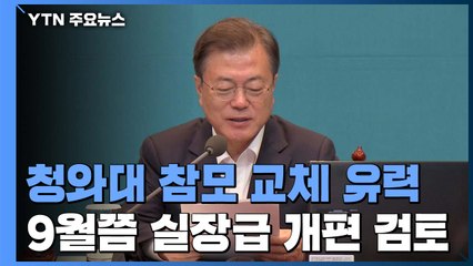 "정무·소통·사회 수석 교체 유력"...9월 전후 실장급 개편도 검토 / YTN