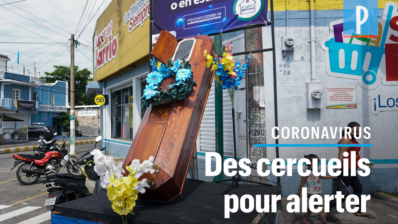 Guatemala : des cercueils dans les rues pour alerter sur le coronavirus