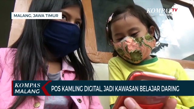 Pos Kamling Digital, Fasilitasi Anak Untuk Belajar Daring