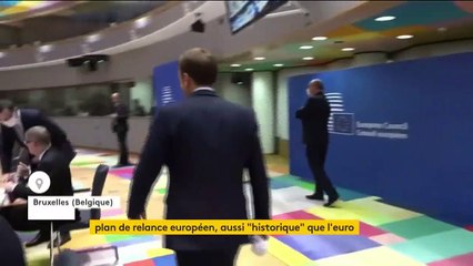 Plan de relance européen : un accord "historique" pour le meilleur pour Macron, le pire pour Le Pen
