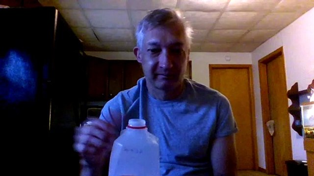 Watering Technique for house plants set a Jug of water 24 hours over night.