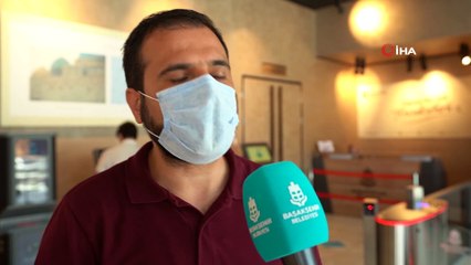 Başakşehir Millet Kıraathanesi yeni önlemlerle hizmette