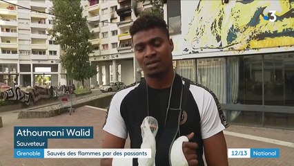 Incendie à Grenoble : ils ont sauvé des vies