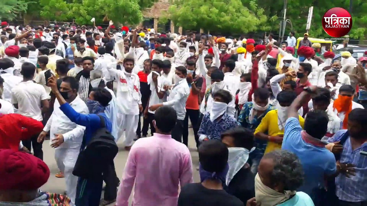VIDEO : सामूहिक दुष्कर्म के विरोध में देवासी समाज का प्रदर्शन
