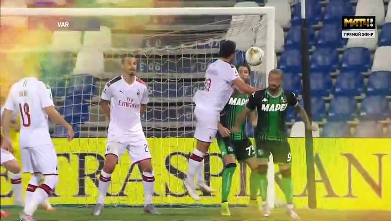 Sassuolo vs AC Milan 720p.50_RUS ● Highlights '(21/07/2020)