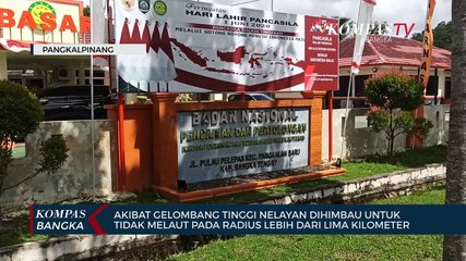 Akibat Gelombang Tinggi, Nelayan Dihimbau Untuk Tidak Melaut Melebihi Radius 5 Kilometer