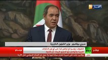 وزير الشؤون الخارجية  : نعمل على حل سياسي وحذف كل أسباب التصعيد العسكري في ليبيا