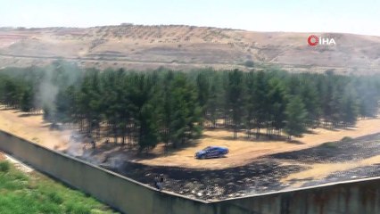 Nizip'teki orman yangını söndürüldü