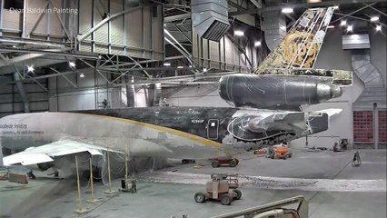 Voici comment les avions de la compagnie UPS Airlines sont peints.