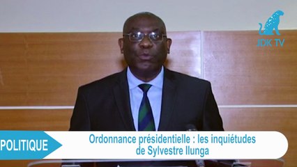 SYLVESTRE ILUNGA demande à rencontrer TSHISEKEDI pour tirer au clair la "situation préoccupante"