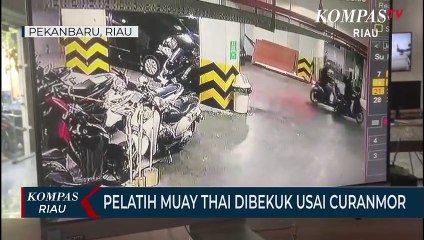 Pelatih Muay Thai Dibekuk Usai Curanmor