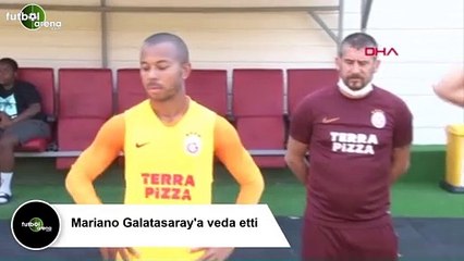 Mariano Galatasaray'a veda etti