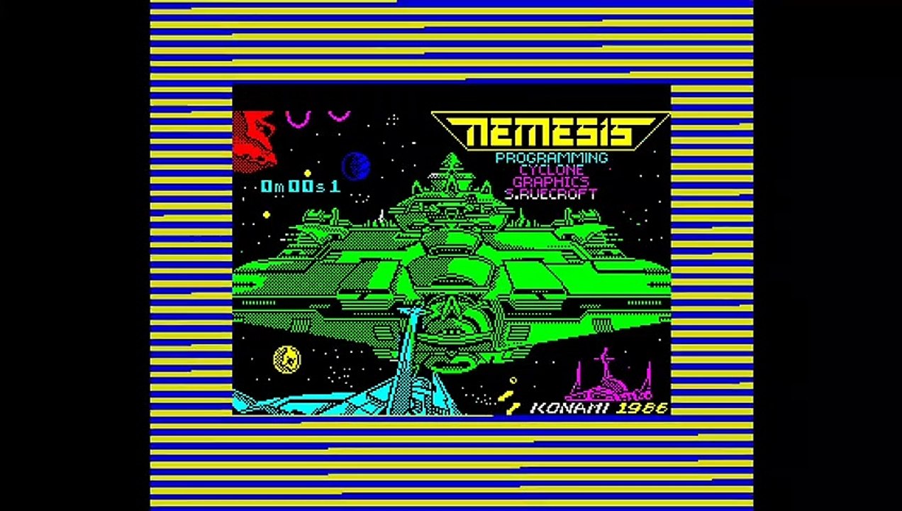 [Longplay] Nemesis (Gradius) - ZX Spectrum (1080p 50fps)