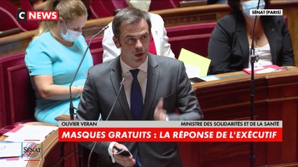 Olivier Véran de nouveau interpellé sur le prix des masques au Sénat