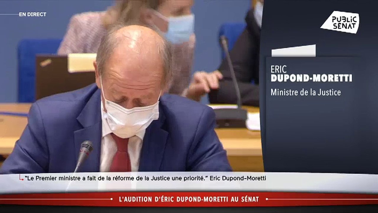 Présomption d'innocence : Eric Dupond-Moretti dézingue les émissions qui évoquent des affaires en cours d'instruction