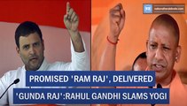 Promised 'Ram Raj', Delivered 'Gunda Raj'-Rahul Gandhi Slams Yogi