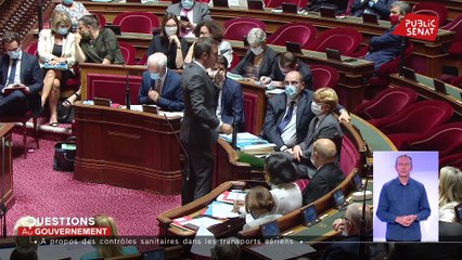 Contrôle sanitaire dans les aéroports: « Vous nous avez désarmés dans la loi de sortie de l’état urgence sanitaire » répond Olivier Véran