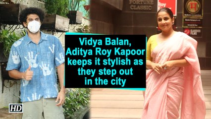 Vidya Balan, Aditya Roy Kapoor keeps it stylish as they step out in the city