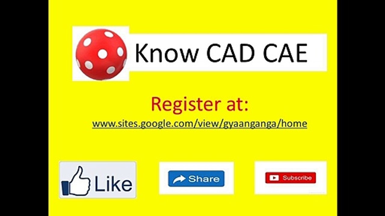 #knowcadcae #autodeskautocad2019                     AutoCAD Tutorials Excercise 3