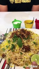 Street food Dubai biryani