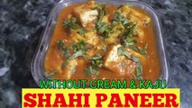 Wanna make tasty shahi paneer - Indian Dish | Shahi Paneer Recipe