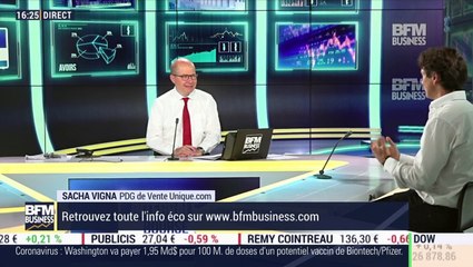 Sacha Vigna (Vente-Unique.com) : la marché valide-t-il la stratégie de Vente-Unique.com ? - 22/07