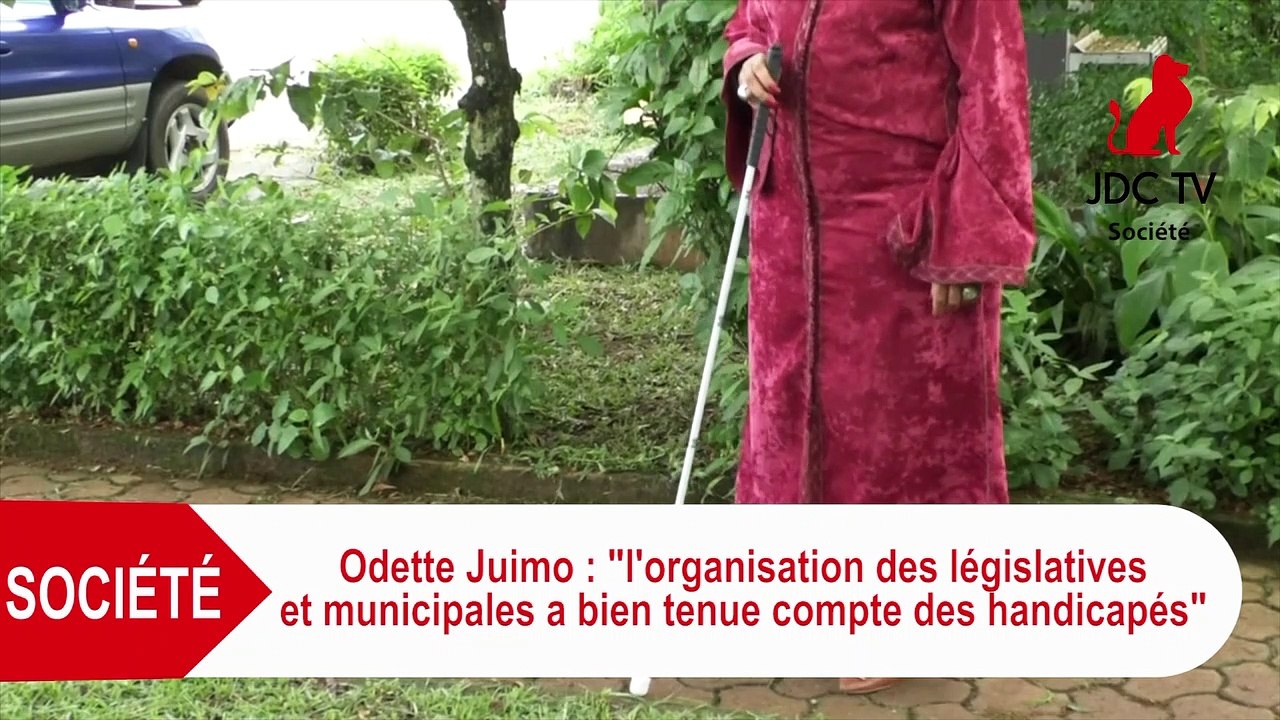 ODETTE JUIMO: C'est la 1ère fois au Cameroun que des élections prennent en compte les handicapé(e)s