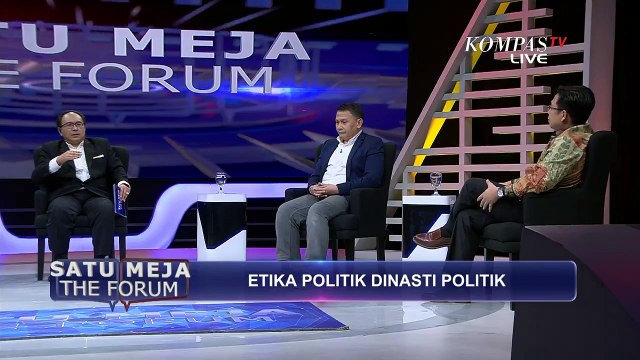 Politik Dinasti Jadi Ancaman Demokrasi ? - SATU MEJA THE FORUM (Bag 4)