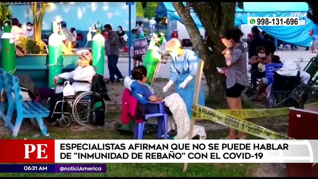 Iquitos es el primer lugar en el mundo en alcanzar la inmunidad de rebaño | Primera Edición (HOY)