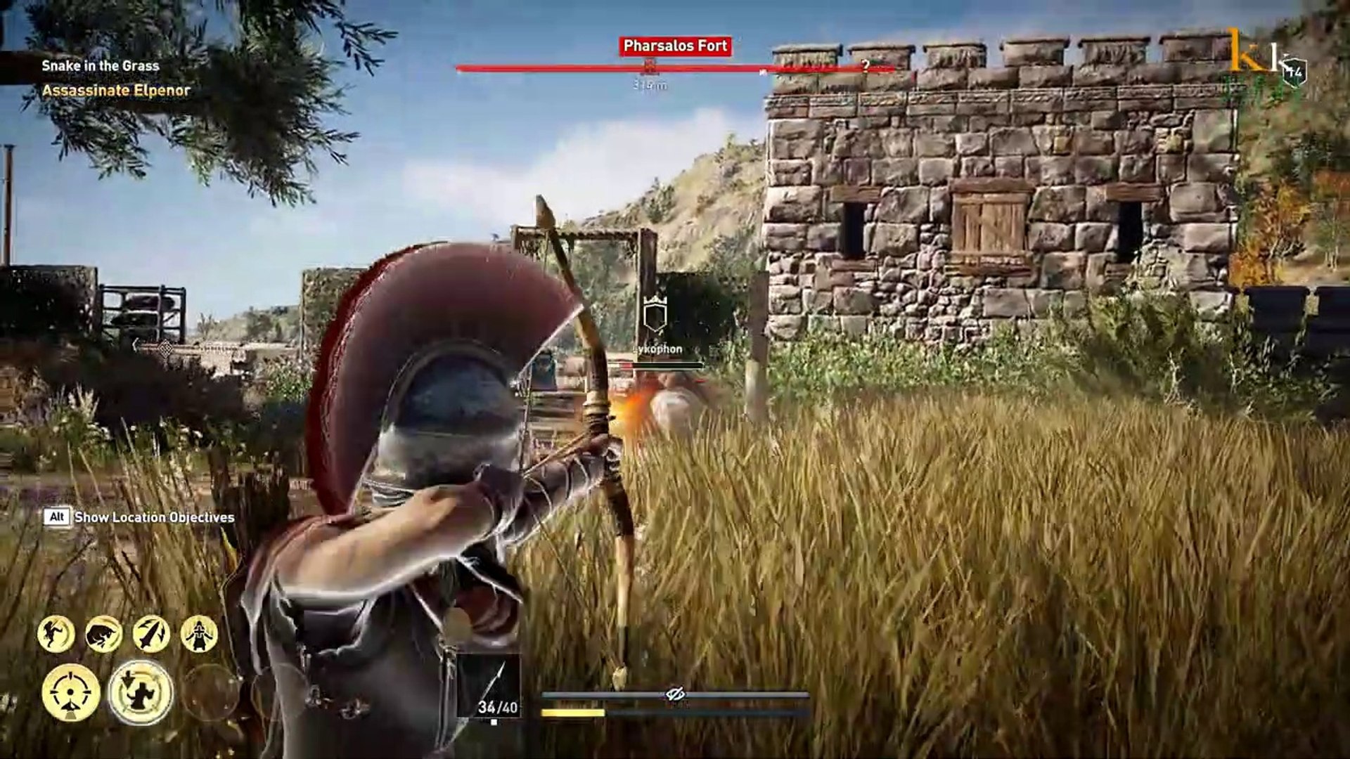 ⁣Assassins Creed Odyssey gameplay part snake in the grass