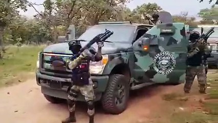 El Cártel Jalisco Nueva Generación (CJNG) en posesión de sofisticado armamento