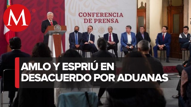 Javier Jiménez Espriú, en desacuerdo que Fuerzas Armadas cuiden aduanas: AMLO