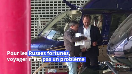 Hélicos et jets privés: les vacances des Russes fortunés en temps de pandémie