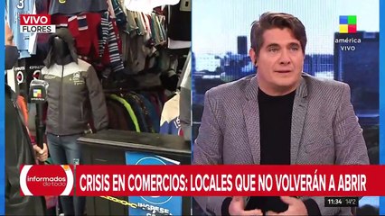 Crisis de los comercios en el barrio de Flores