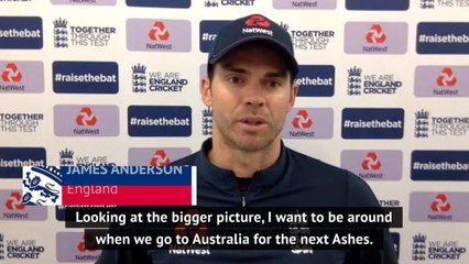 Anderson aiming to be in England Ashes squad next year