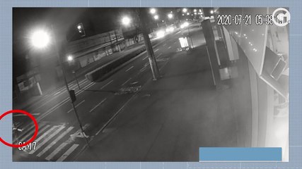 Sinal estava vermelho quando ciclista foi atropelado na Reta da Penha