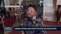 Gubernur Sumsel Desak Bupati-Walikota Belanjakan APBD