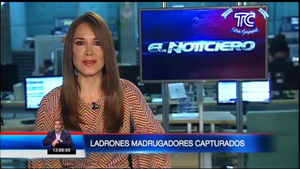 Delincuentes que madrugaban para asaltar fueron detenidos por la Policía Nacional en Guayaquil