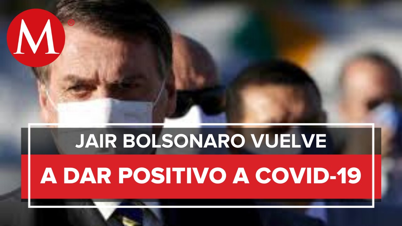 Por tercera vez, Jair Bolsonaro da positivo a coronavirus
